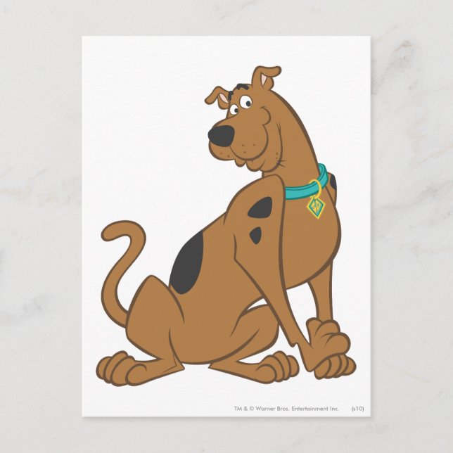 Scooby-Doo Bashful Pose Postcard (Front)