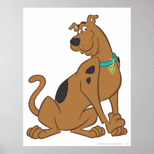 Scooby-Doo Bashful Pose Poster (Front)