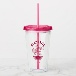 Scooby-Doo "Beachside Gymnasium" Weightlifting Acrylic Tumbler