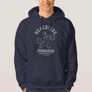 Scooby-Doo "Beachside Gymnasium" Weightlifting Hoodie