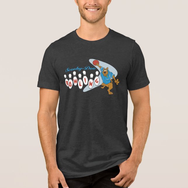 Scooby-Doo Bowling Tri-Blend Shirt (Front)