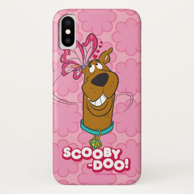 Scooby-Doo Butterfly Kisses Case-Mate iPhone Case (Back)