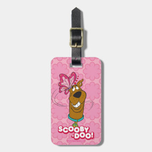 Scooby-Doo Butterfly Kisses Luggage Tag