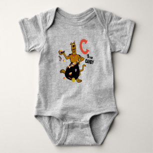 Scooby-Doo C is for Candy Baby Bodysuit