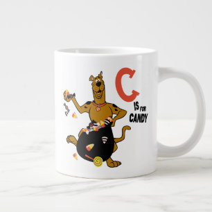 Scooby-Doo   C is for Candy Large Coffee Mug