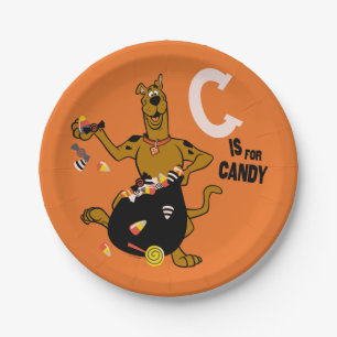 Scooby-Doo   C is for Candy Paper Plate