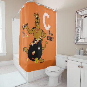 Scooby-Doo   C is for Candy Shower Curtain
