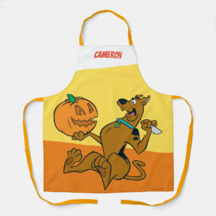 Scooby-Doo Carving Pumpkin Apron