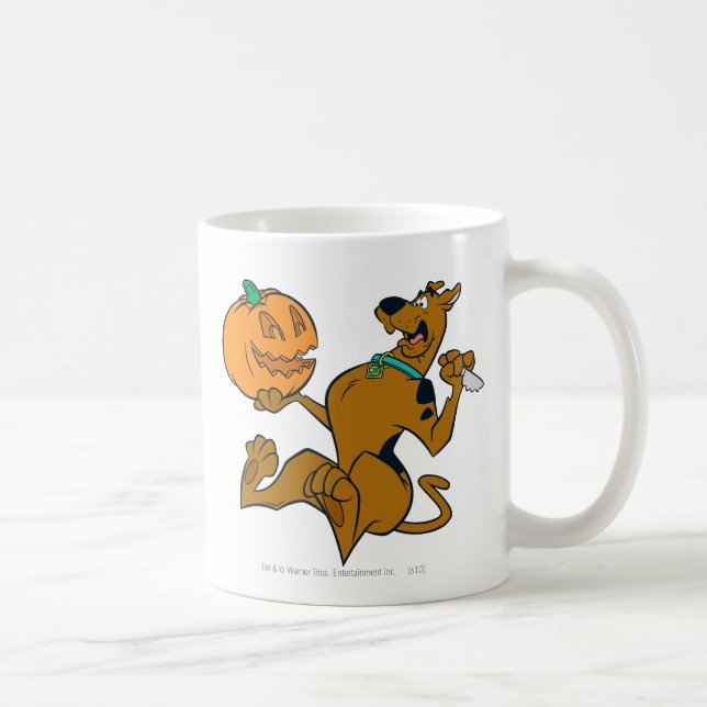 Scooby-Doo Carving Pumpkin Coffee Mug (Right)