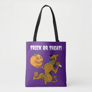 Scooby-Doo Carving Pumpkin Tote Bag