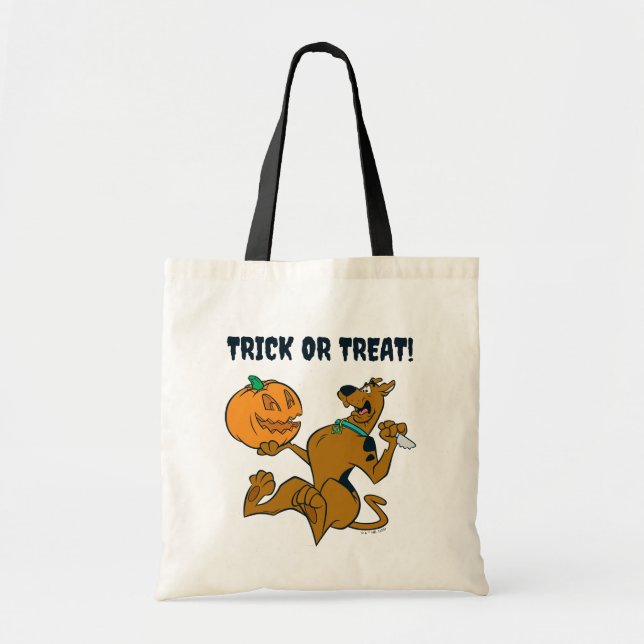 Scooby-Doo Carving Pumpkin Tote Bag (Front)
