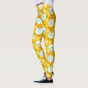 Scooby-Doo   Character Floral Pattern Leggings