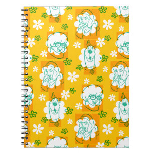 Scooby-Doo   Character Floral Pattern Notebook