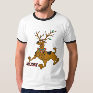Scooby-Doo Christmas Holiday Antlers T-Shirt