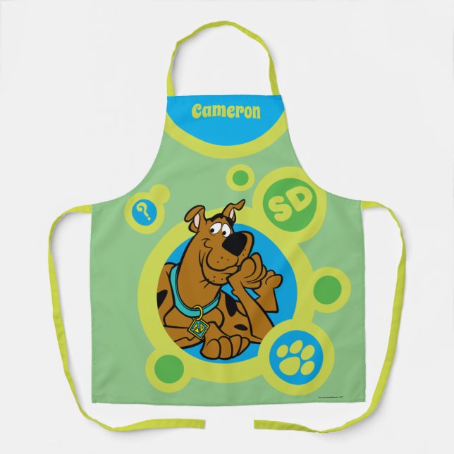 Scooby-Doo Circles SD Badge Apron (Front)