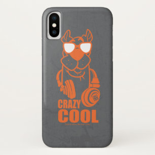 Scooby-Doo "Crazy Cool" Headphone Graphic iPhone X Case