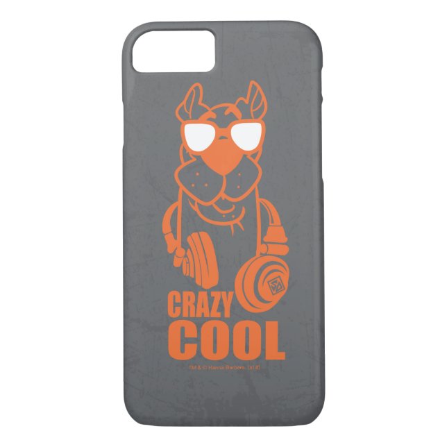 Scooby-Doo "Crazy Cool" Headphone Graphic Case-Mate iPhone Case (Back)