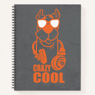 Scooby-Doo "Crazy Cool" Headphone Graphic Notebook