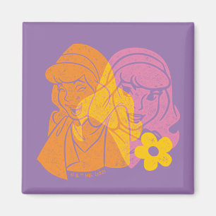 Scooby-Doo   Daphne Flower Portrait Magnet