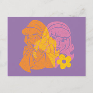 Scooby-Doo   Daphne Flower Portrait Postcard