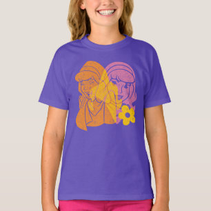 Scooby-Doo Daphne Flower Portrait T-Shirt