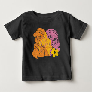 Scooby-Doo Daphne Flower Potrait Baby T-Shirt