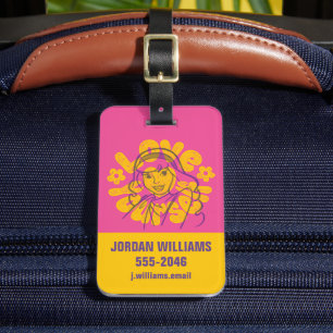 Scooby-Doo Daphne Love Yourself Luggage Tag