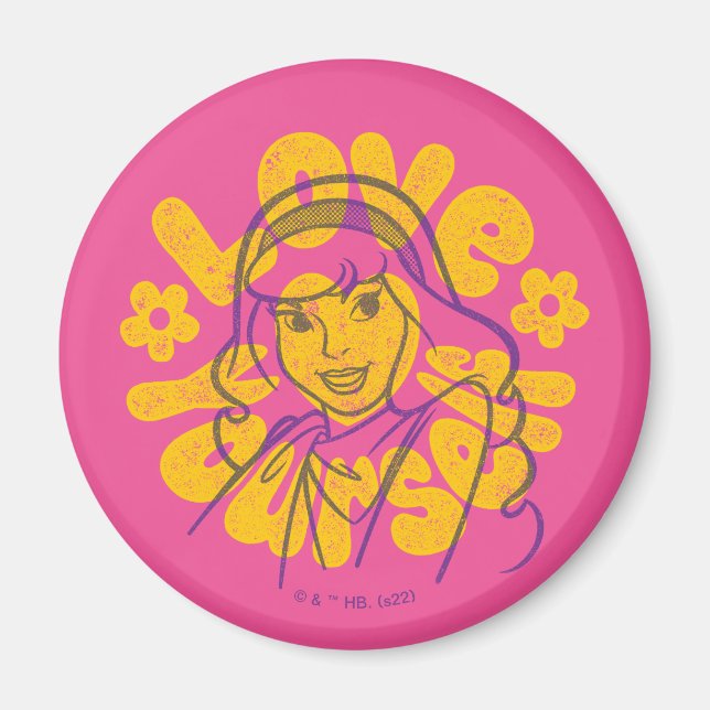 Scooby-Doo | Daphne Love Yourself Magnet (Front)