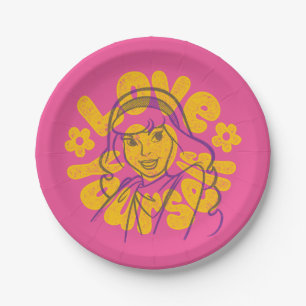 Scooby-Doo   Daphne Love Yourself Paper Plate