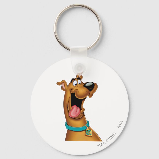 Scooby-Doo Excited Face Key Ring (Front)