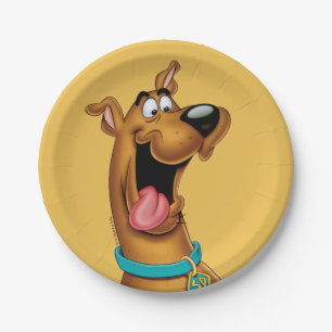 Scooby-Doo Excited Face Paper Plate