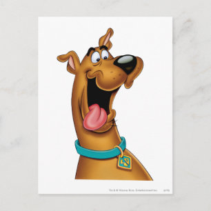Scooby-Doo Excited Face Postcard