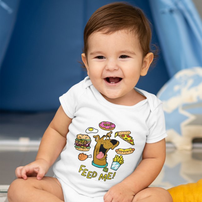 Scooby-Doo Feed Me! Baby Bodysuit (Creator Uploaded)