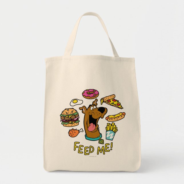 Scooby-Doo Feed Me! Tote Bag (Front)