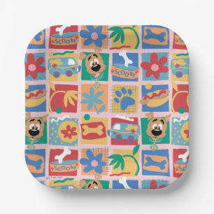 Scooby-Doo   Fun Baby Pattern Paper Plate