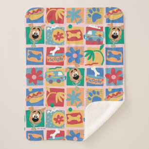 Scooby-Doo   Fun Baby Pattern Sherpa Blanket