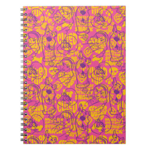 Scooby-Doo   Funky Flower Pattern Notebook
