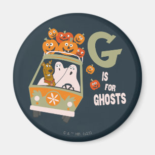 Scooby-Doo   G is for Ghosts Magnet