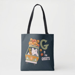 Scooby-Doo   G is for Ghosts Tote Bag