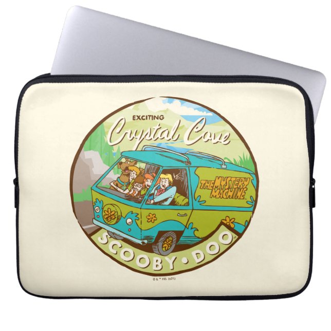 Scooby-Doo | Gang Driving Through "Crystal Cove" Laptop Sleeve (Front)