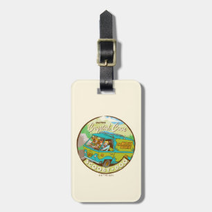 Scooby-Doo Gang Driving Through "Crystal Cove" Luggage Tag