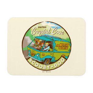 Scooby-Doo   Gang Driving Through "Crystal Cove" Magnet