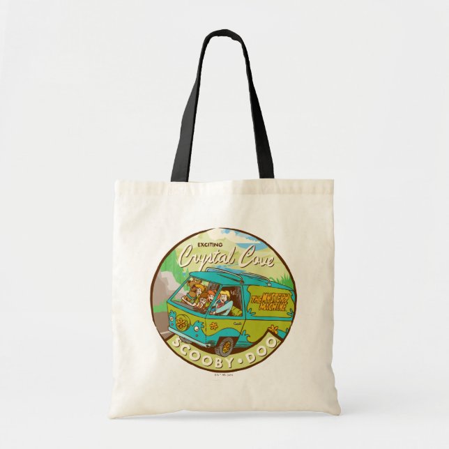 Scooby-Doo | Gang Driving Through "Crystal Cove" Tote Bag (Front)