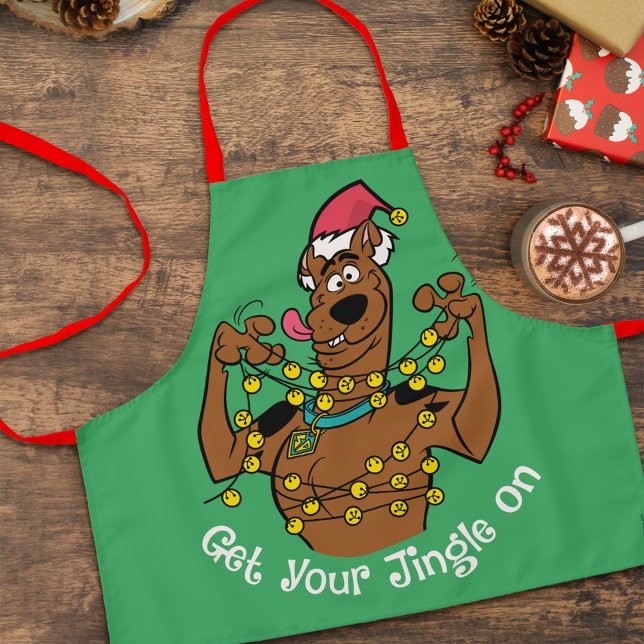 Scooby-Doo "Get Your Jingle On" Apron (Apron on table)