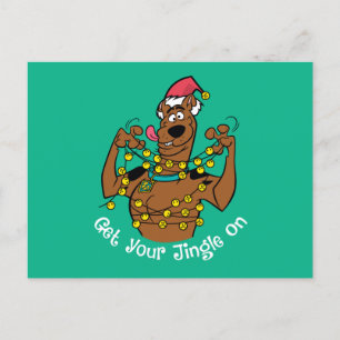Scooby-Doo "Get Your Jingle On" Holiday Postcard