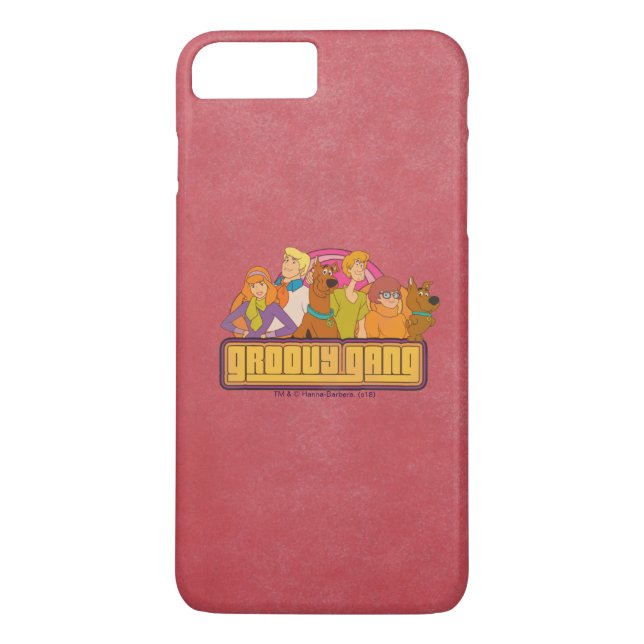 Scooby-Doo | "Groovy Gang" Retro Cartoon Graphic Case-Mate iPhone Case (Back)