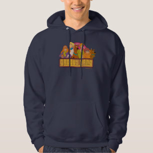 Scooby-Doo "Groovy Gang" Retro Cartoon Graphic Hoodie