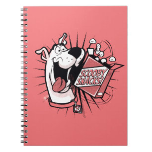 Scooby-Doo Halftone Scooby Snacks Notebook