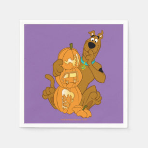 Scooby-Doo   Halloween Jack-O-Lantern Napkin