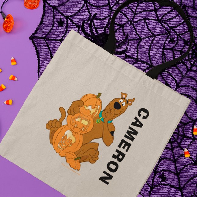 Scooby-Doo | Halloween Jack-O-Lantern Tote Bag (Creator Uploaded)